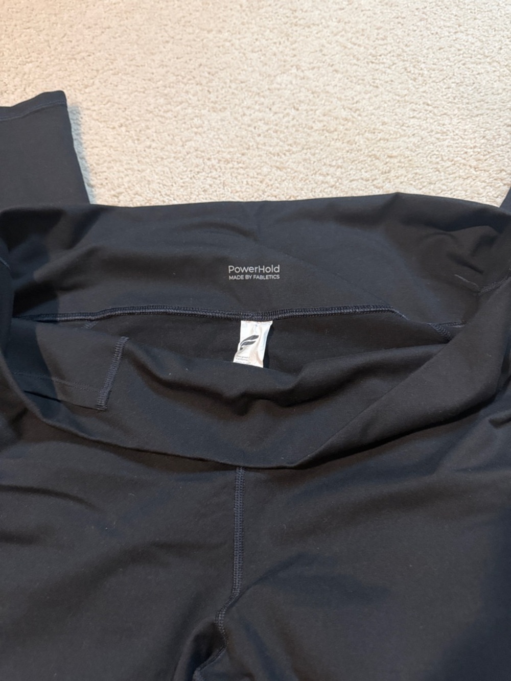 Fabletics PowerHold High-Waist Leggings in Black
